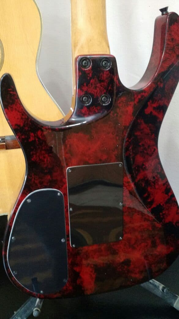 Instrumento pintado e customizado pela Torky
